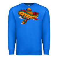 True Royal maracas sombrero mexican Premium Sweatshirt - artisFamous