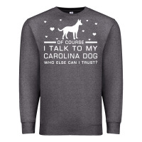 Charcoal Heather carolina dog Premium Sweatshirt - artisFamous