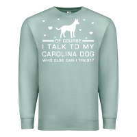 Seafoam carolina dog Premium Sweatshirt - artisFamous