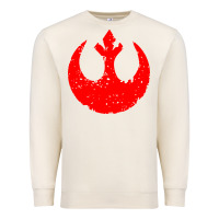 Sandshell distressed rebel alliance symbol Premium Sweatshirt - artisFamous