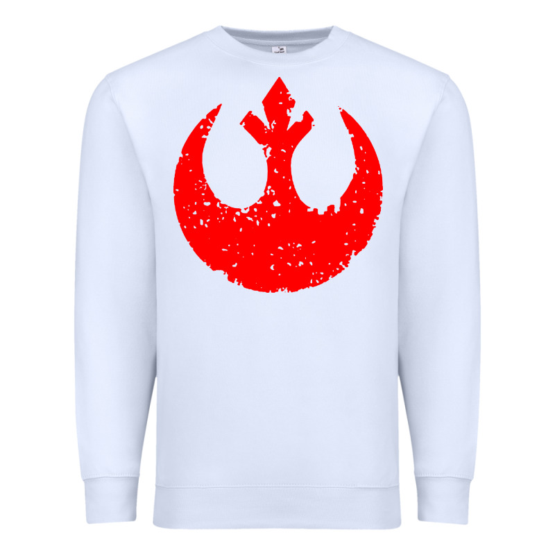Distressed Rebel Alliance Symbol Premium Sweatshirt by artisFamous | Teevron