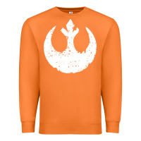 Carrot distressed rebel alliance symbol Premium Sweatshirt - artisFamous
