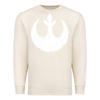 Sandshell distressed rebel alliance symbol Premium Sweatshirt - artisFamous