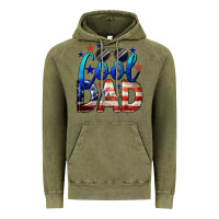 Vintage Olive Cool American Dad 4th of July Vintage Hoodie - LillyAllenDesigns