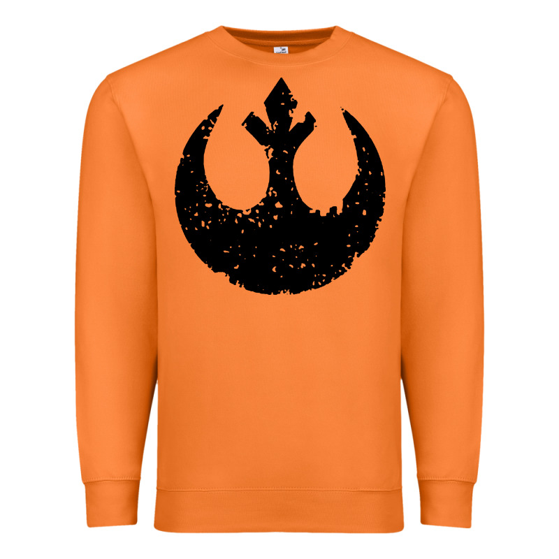 Distressed Rebel Alliance Symbol Premium Sweatshirt by artisFamous | Teevron