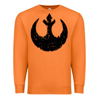 Carrot distressed rebel alliance symbol Premium Sweatshirt - artisFamous