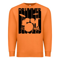 Carrot vintage retro drummer Premium Sweatshirt - artisFamous