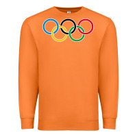 Carrot Olympic Rings Premium Sweatshirt - artisFamous