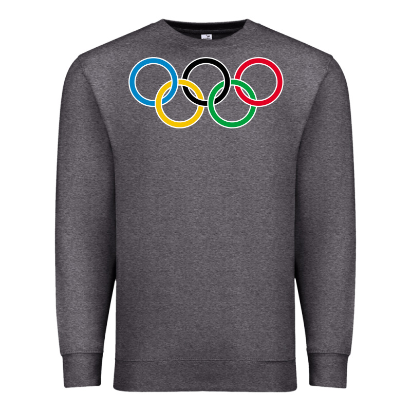 Olympic Rings Premium Sweatshirt by artisFamous | Teevron