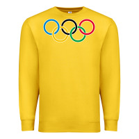 Lemon Olympic Rings Premium Sweatshirt - artisFamous