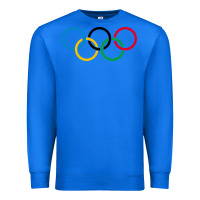 True Royal Olympic Rings Premium Sweatshirt - artisFamous