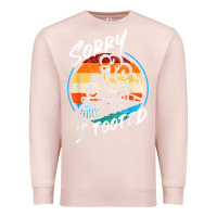 Pale Pink sorry i tooted Premium Sweatshirt - artisFamous