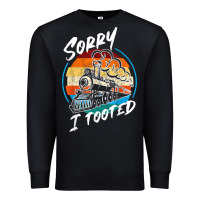 Black sorry i tooted Premium Sweatshirt - artisFamous