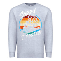 Heather Grey sorry i tooted Premium Sweatshirt - artisFamous