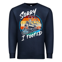 Navy sorry i tooted Premium Sweatshirt - artisFamous