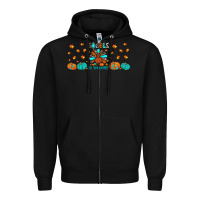Black gobble till you wobble Zipper Hoodie - JahusDesignShop