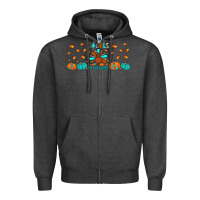 Charcoal Heather gobble till you wobble Zipper Hoodie - JahusDesignShop