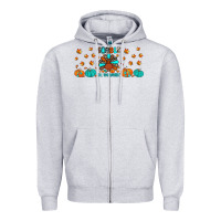 Heather Grey gobble till you wobble Zipper Hoodie - JahusDesignShop