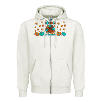 Oatmeal Heather gobble till you wobble Zipper Hoodie - JahusDesignShop