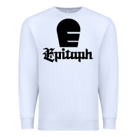 White Epitaph Records Premium Sweatshirt - artisFamous