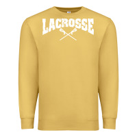 Antique Gold lacrosse Premium Sweatshirt - artisFamous