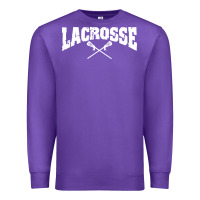 Purple lacrosse Premium Sweatshirt - artisFamous