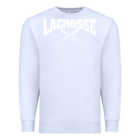White lacrosse Premium Sweatshirt - artisFamous