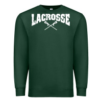 Sports Green lacrosse Premium Sweatshirt - artisFamous