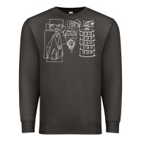 Smoke modest Premium Sweatshirt - artisFamous