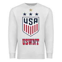 Oatmeal Heather uswnt unisex Premium Sweatshirt - artisFamous