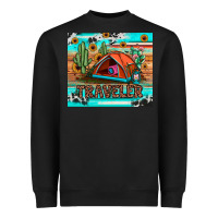 Black traveler tumbler Heavyweight Sweatshirt - JahusDesignShop