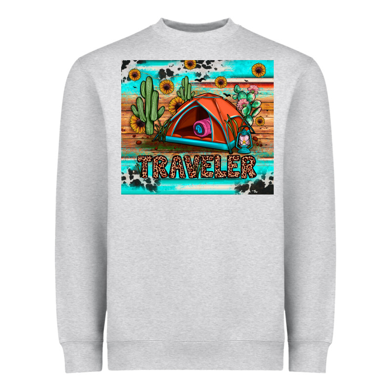 Traveler Tumbler Heavyweight Sweatshirt by JahusDesignShop | Teevron