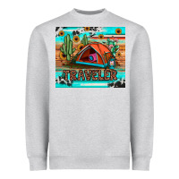 Heather Grey traveler tumbler Heavyweight Sweatshirt - JahusDesignShop