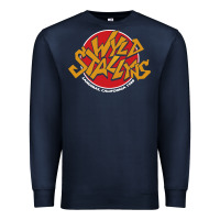 Navy wyld stallyns Premium Sweatshirt - artisFamous