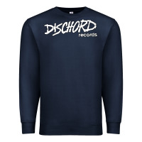 Navy Discord American Label Record Premium Sweatshirt - artisFamous