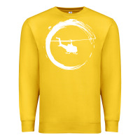 Lemon helicopter Premium Sweatshirt - artisFamous