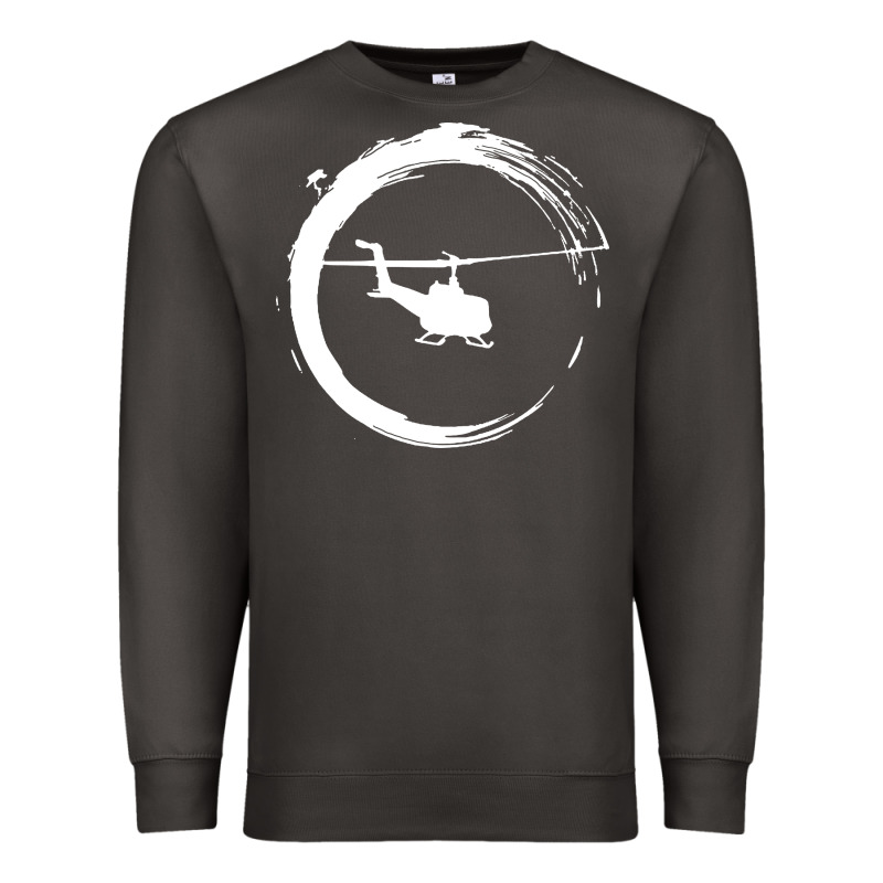 Helicopter Premium Sweatshirt by artisFamous | Teevron