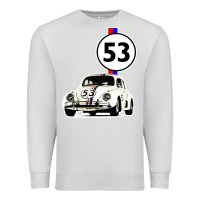 Dove Grey herbie 53 Premium Sweatshirt - artisFamous