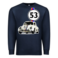 Navy herbie 53 Premium Sweatshirt - artisFamous