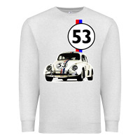 Oatmeal Heather herbie 53 Premium Sweatshirt - artisFamous