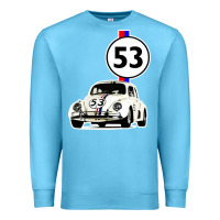 Ocean Blue herbie 53 Premium Sweatshirt - artisFamous