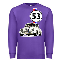 Purple herbie 53 Premium Sweatshirt - artisFamous