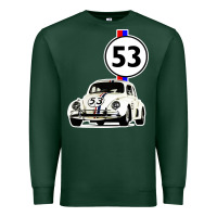 Sports Green herbie 53 Premium Sweatshirt - artisFamous