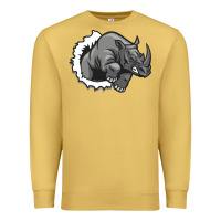 Antique Gold Rhino Premium Sweatshirt - artisFamous