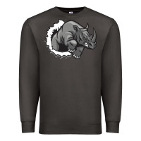 Smoke Rhino Premium Sweatshirt - artisFamous