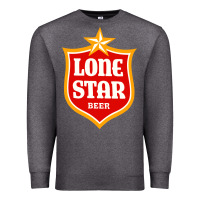 Charcoal Heather lone star beer Premium Sweatshirt - artisFamous