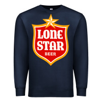 Navy lone star beer Premium Sweatshirt - artisFamous