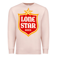 Pale Pink lone star beer Premium Sweatshirt - artisFamous