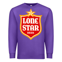 Purple lone star beer Premium Sweatshirt - artisFamous