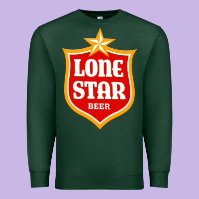 Lone Star Beer Premium Sweatshirt Designed By Artisfamous